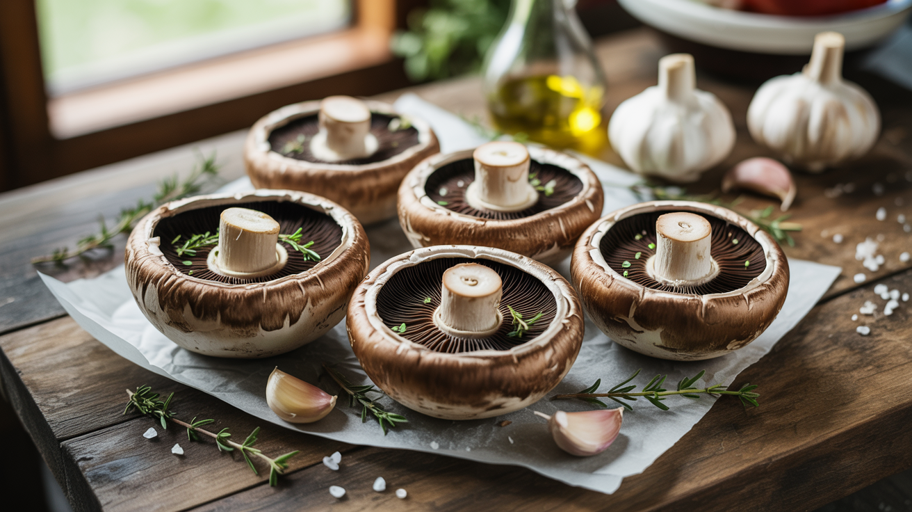 Air Fryer Portobello Mushrooms (Juicy & Flavorful) ingredients