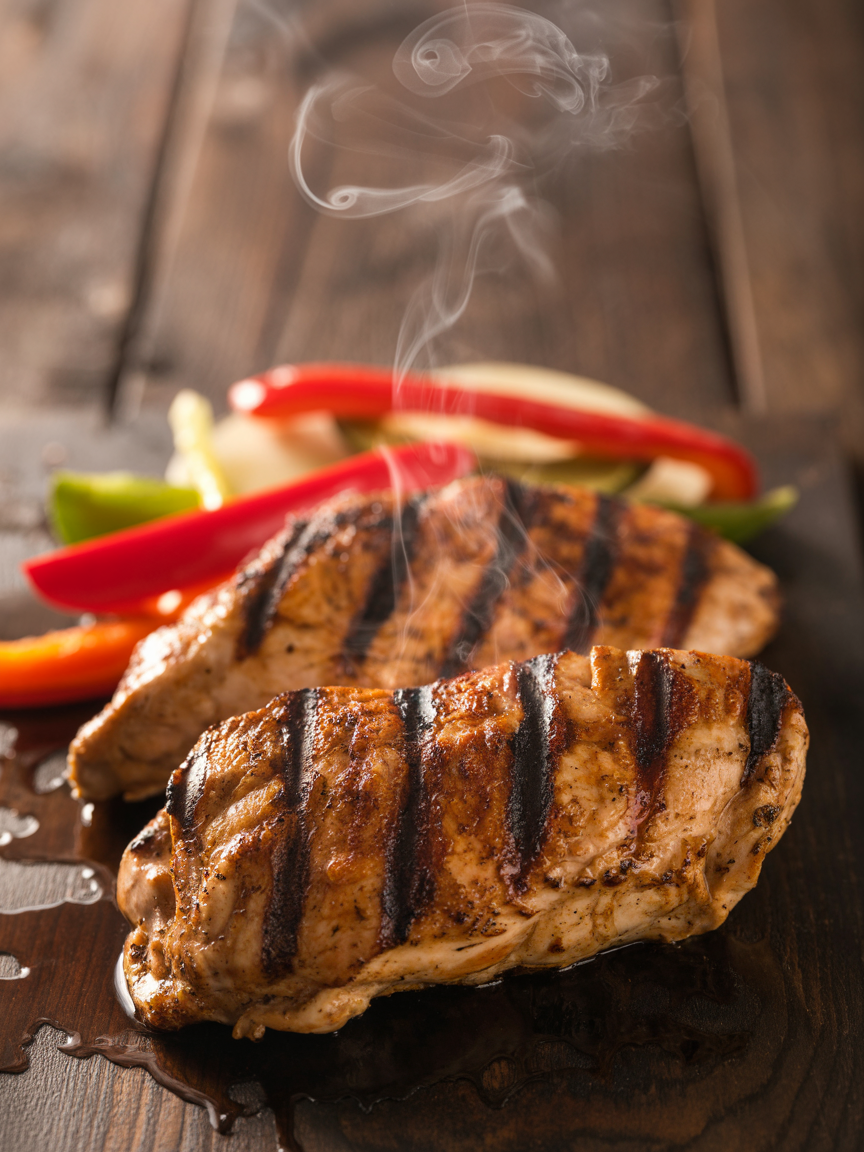 Grilled Chicken Fajitas Recipe - Bold BBQ Flavor closeup detail