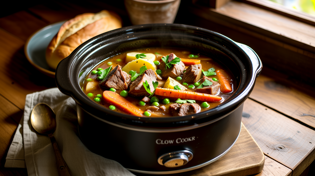 Slow Cooker Lamb Stew Recipe - Hearty and Tender