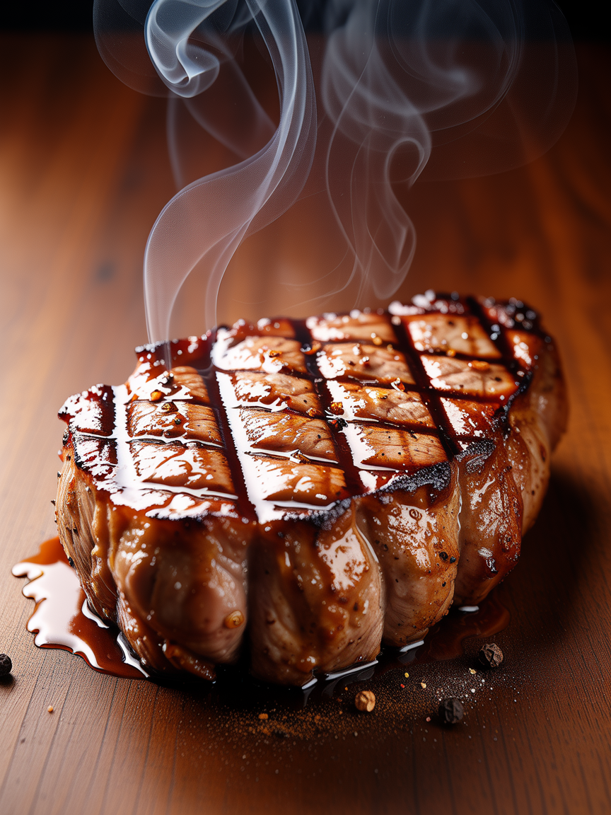 BBQ Pork Steak Recipe: Smoky, Tender & Fall-Off-Bone closeup detail