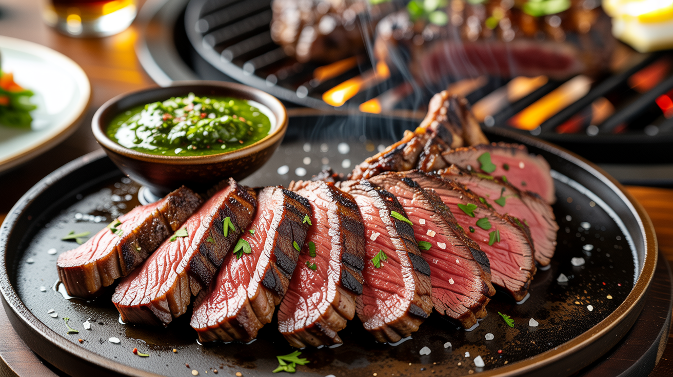 Grilled Hanger Steak Recipe: Bold Flavor Every Time plated