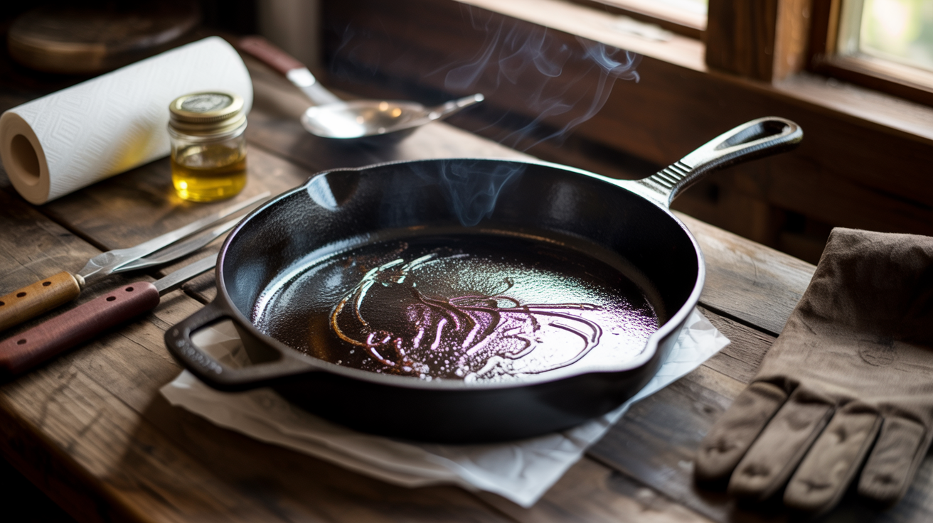 How to Season Cast Iron Skillet the Right Way