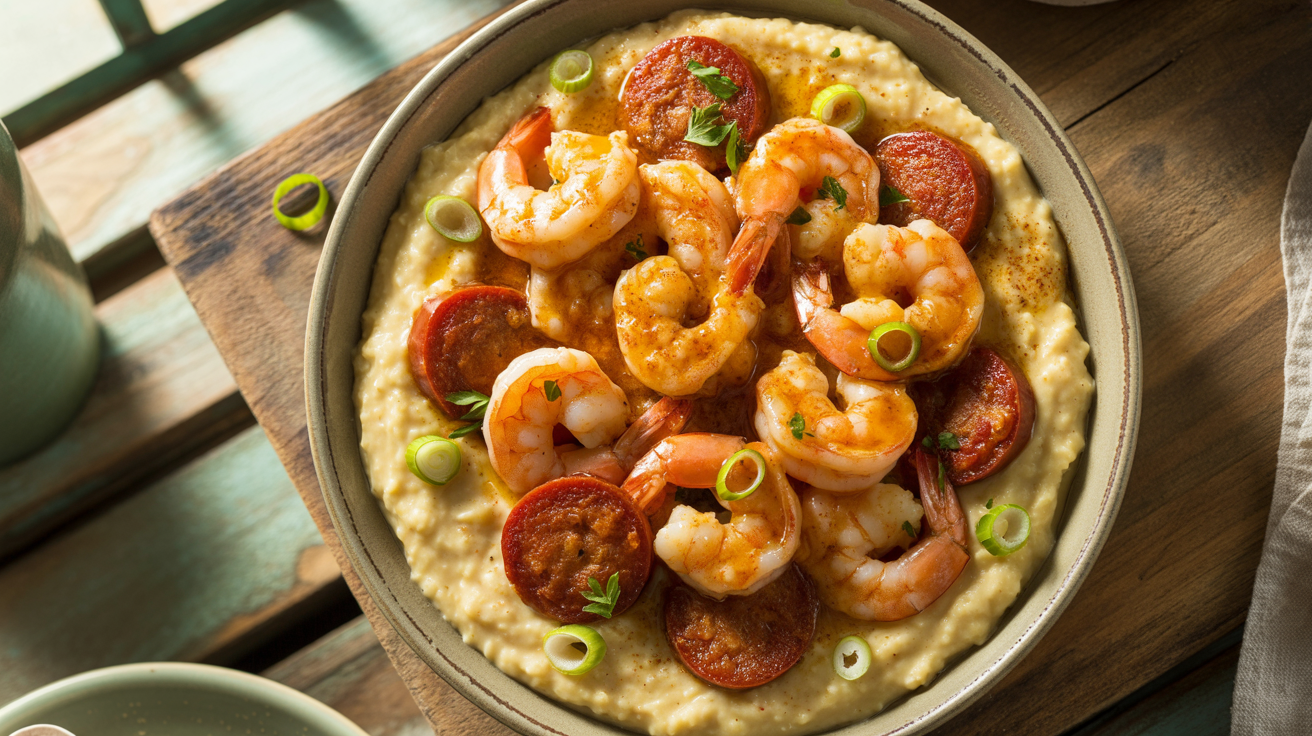 Cajun Shrimp and Grits Recipe - Bold & Buttery