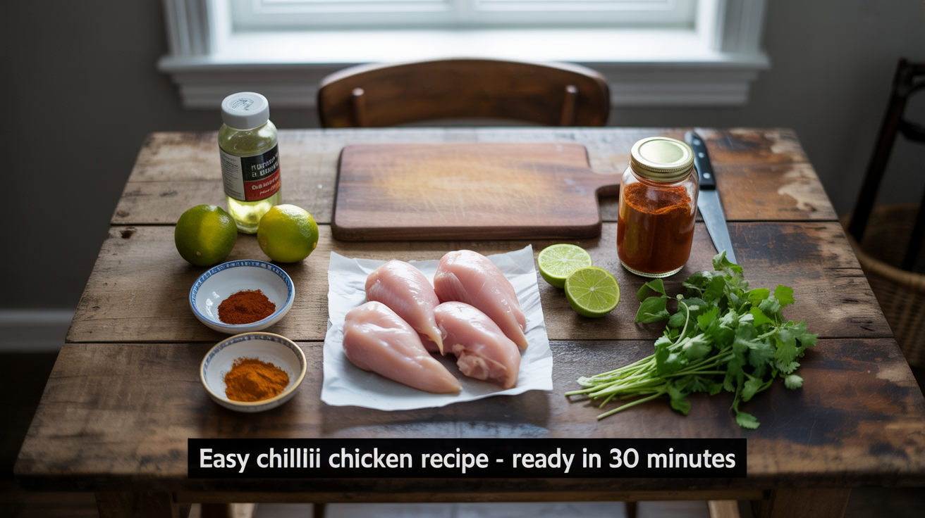 Easy Chili Lime Chicken Recipe - Ready in 30 Minutes ingredients