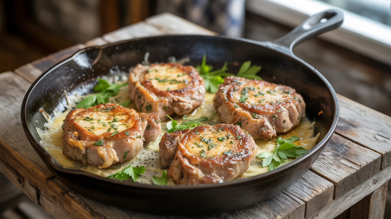 Garlic Parmesan Pork Chops Recipe - Crispy & Flavorful