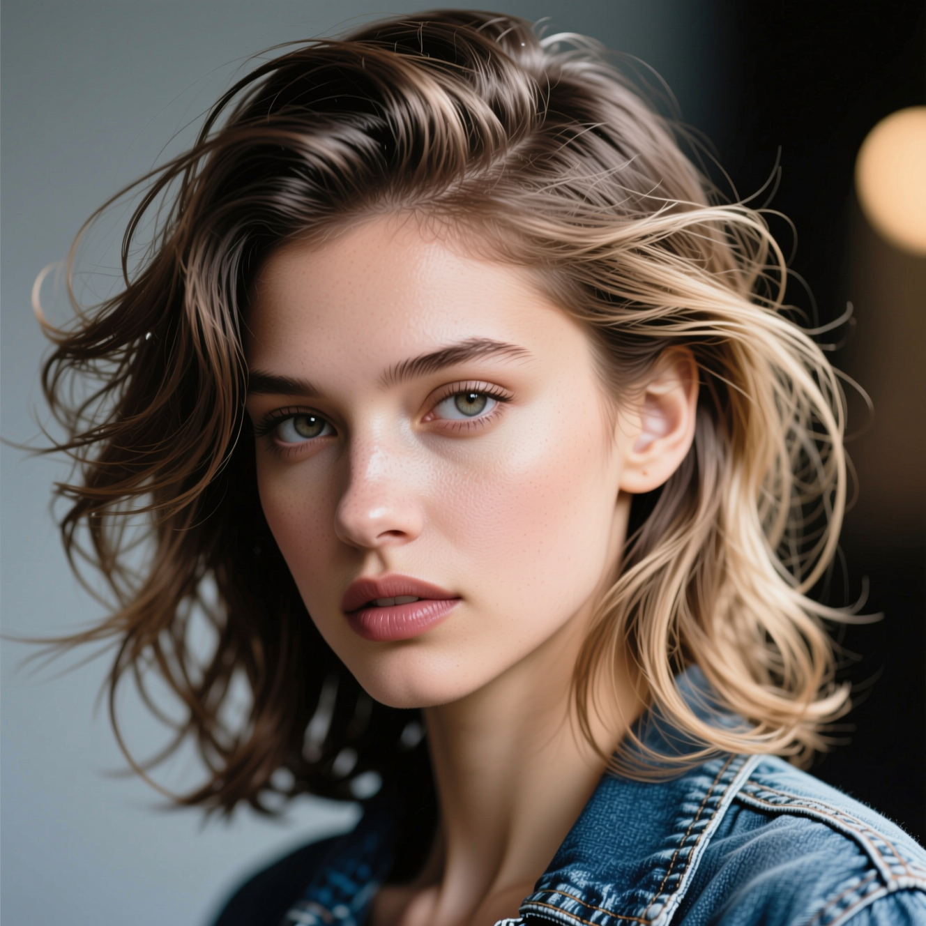 Personal Style and Lifestyle Considerations, related to hairstyles, photorealist