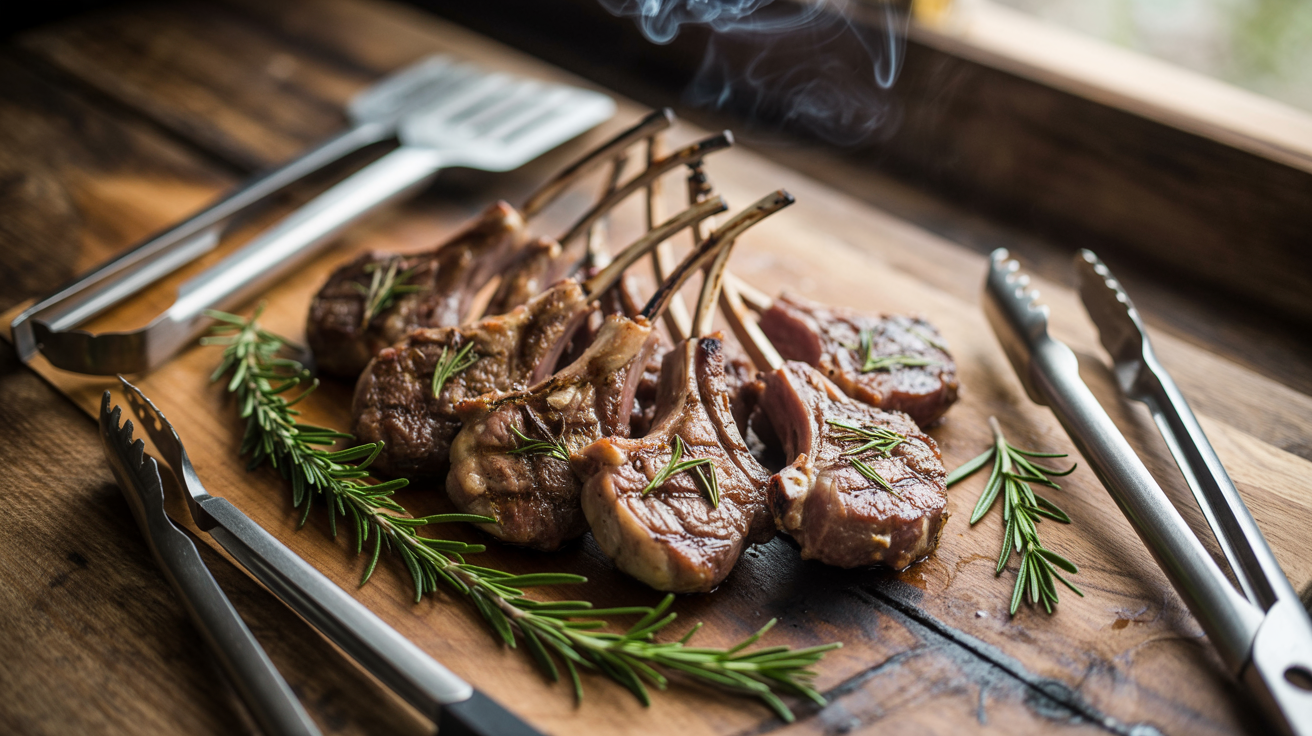 Grilled Lamb Chops Recipe with Rosemary - Perfect BBQ
