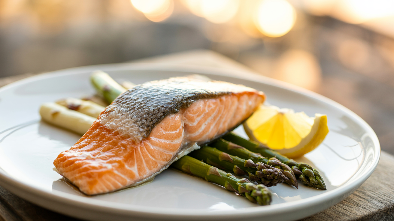 Best Air Fryer Salmon Recipe Ready in 15 Minutes plated