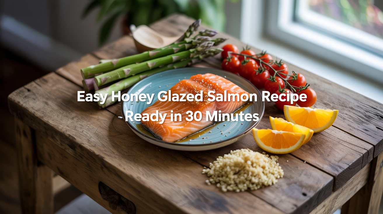 Easy Honey Glazed Salmon Bowl Recipe - Ready in 30 Minutes ingredients