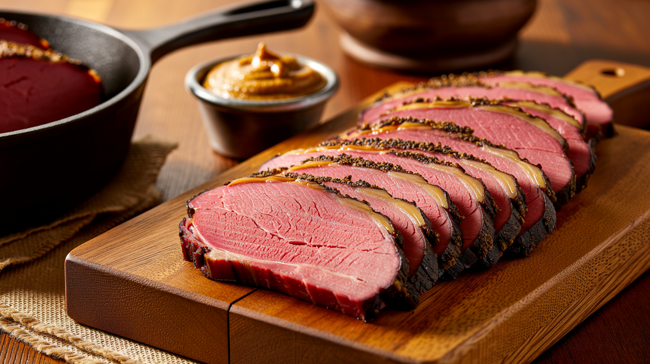 Smoked Corned Beef Recipe: Bold BBQ Flavor plated