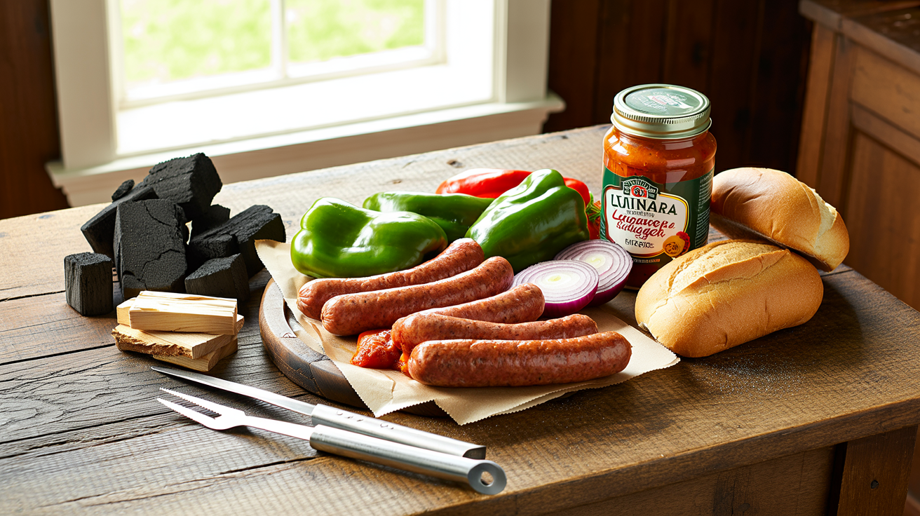 Grilled Italian Sausage Recipe: Best Sandwich Ever ingredients