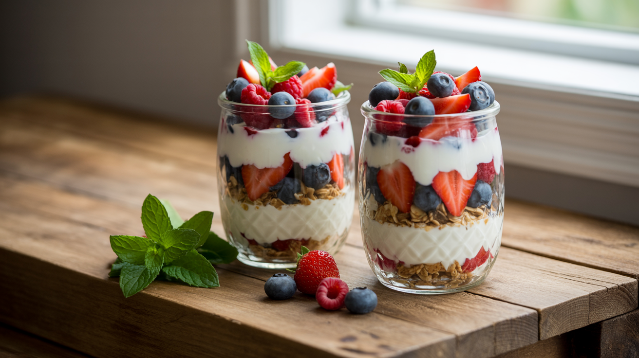 Greek Yogurt Parfait Recipe - Easy Healthy Breakfast