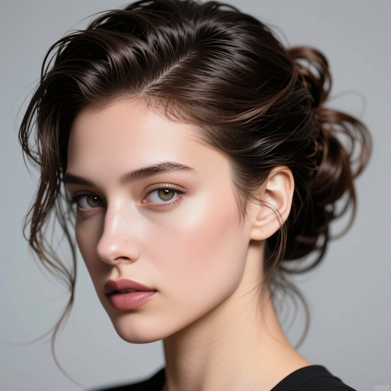 Conclusion, related to hairstyles, photorealistic, high quality, sharp