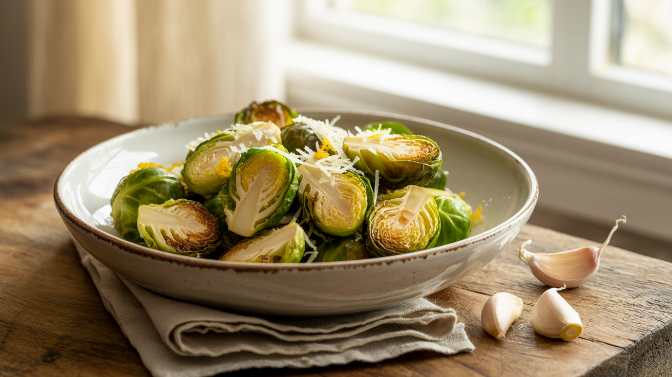 Air Fryer Brussels Sprouts - Crispy & Delicious