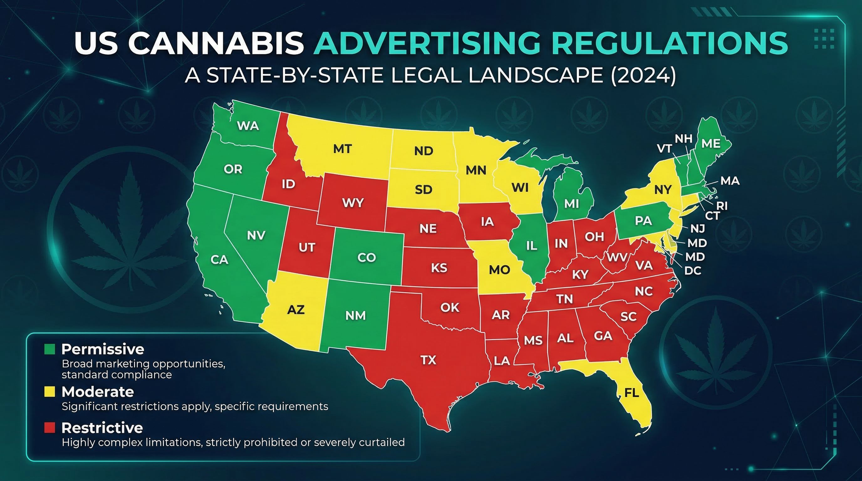 Cannabis Advertising in 2026: A State-by-State Compliance Map