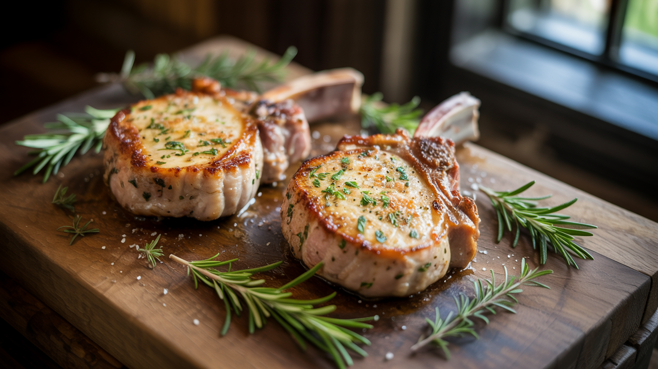 Garlic Parmesan Pork Chops Recipe - Easy & Delicious