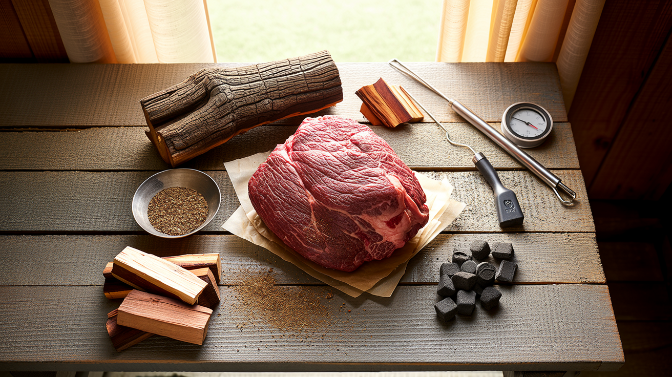 Smoked Beef Shoulder Recipe: Texas-Style Beef Clod ingredients