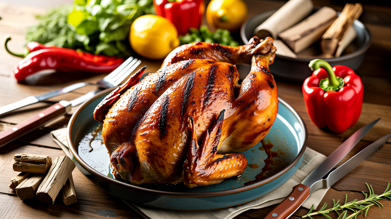 Beer Can Chicken Recipe: Juicy Grilled Whole Chicken ingredients
