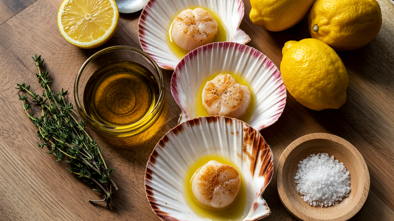 Perfect Brown Butter Scallops Recipe - Restaurant Quality ingredients