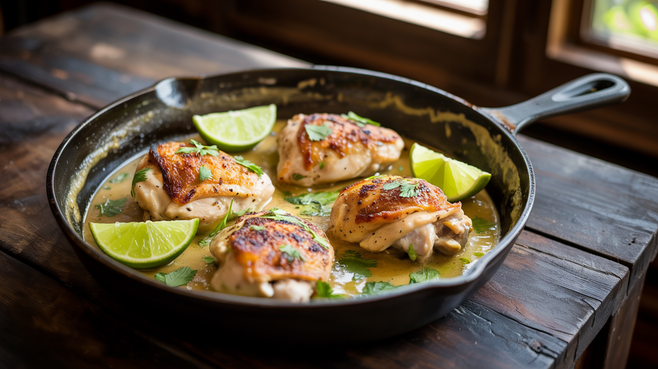 Coconut Lime Chicken Recipe - Bold Tropical Flavor