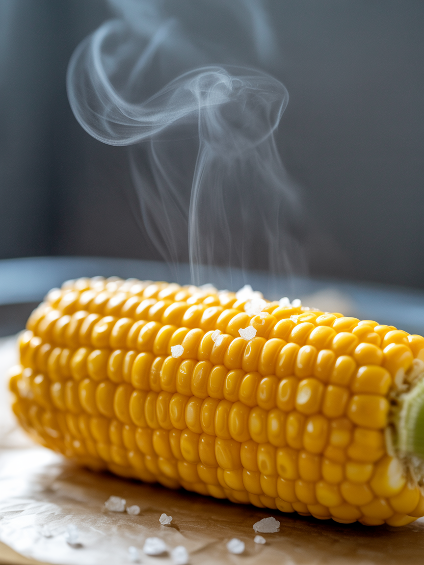 Air Fryer Corn on the Cob - Perfect Every Time closeup detail
