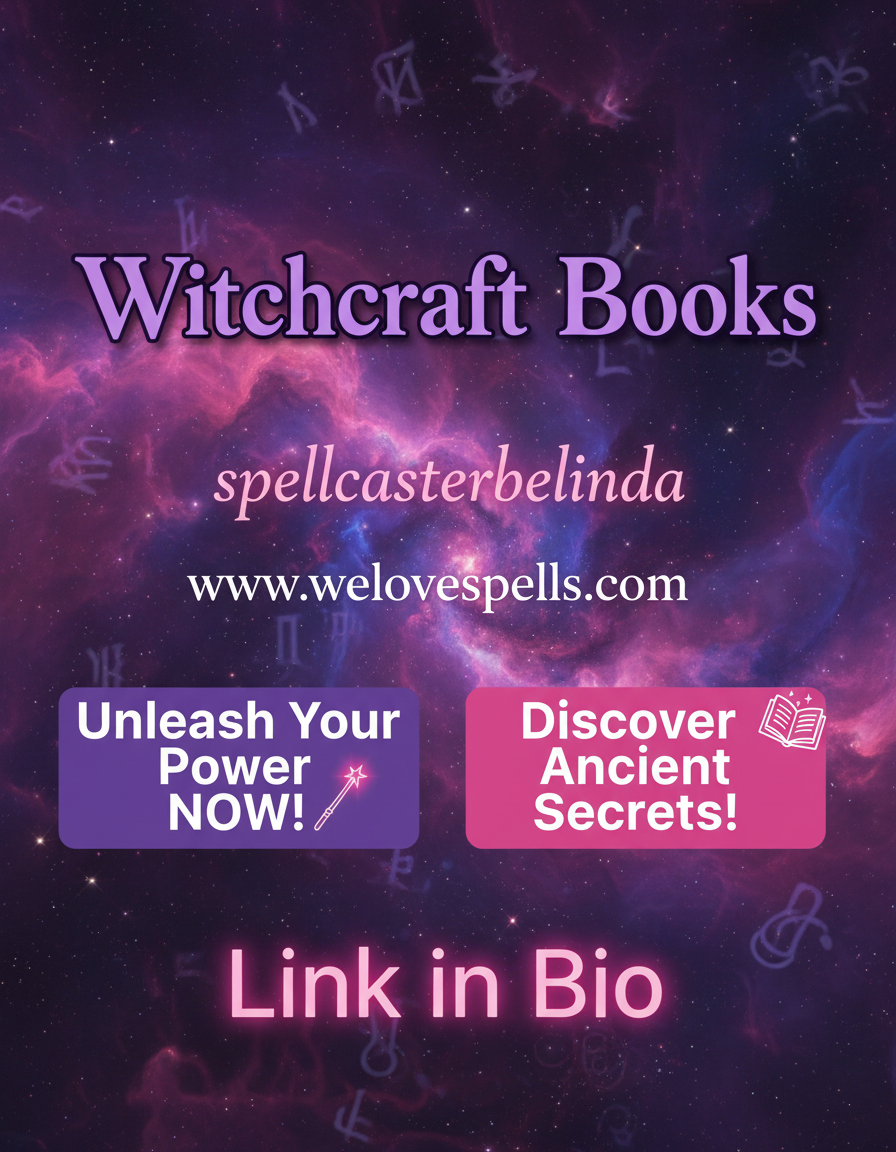 Essential Wiccan and Traditional Witchcraft Books for Beginners Stack of classic witchcraft books with crystals and candles