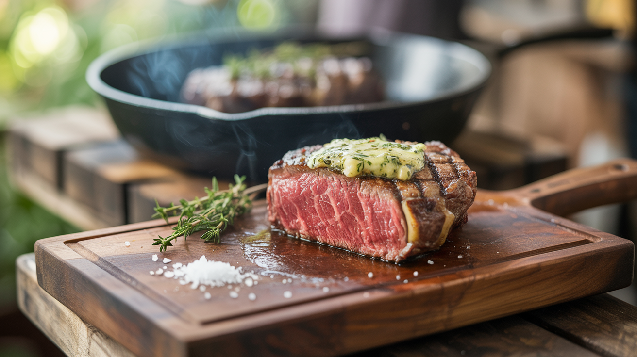 Reverse Sear Steak Method for Thick Cuts Perfected plated
