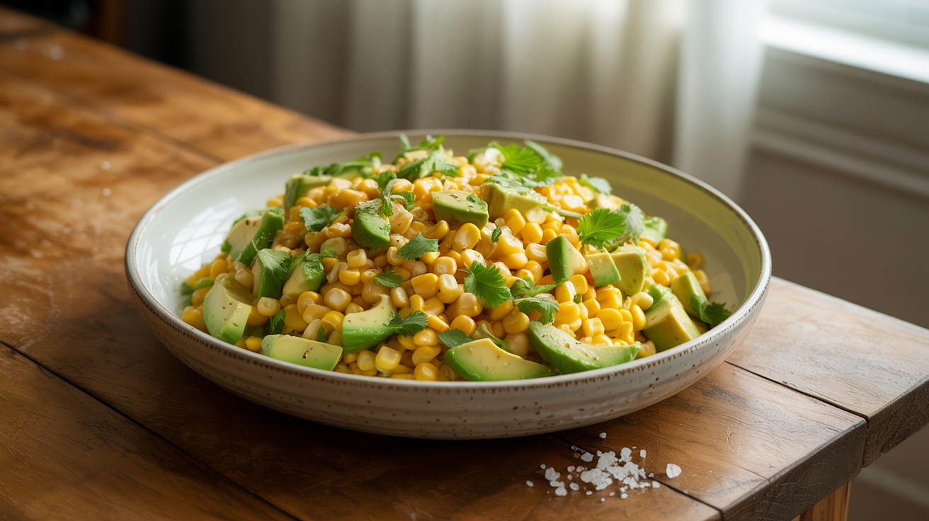 Corn Avocado Salad Recipe - Fresh Summer Side Dish