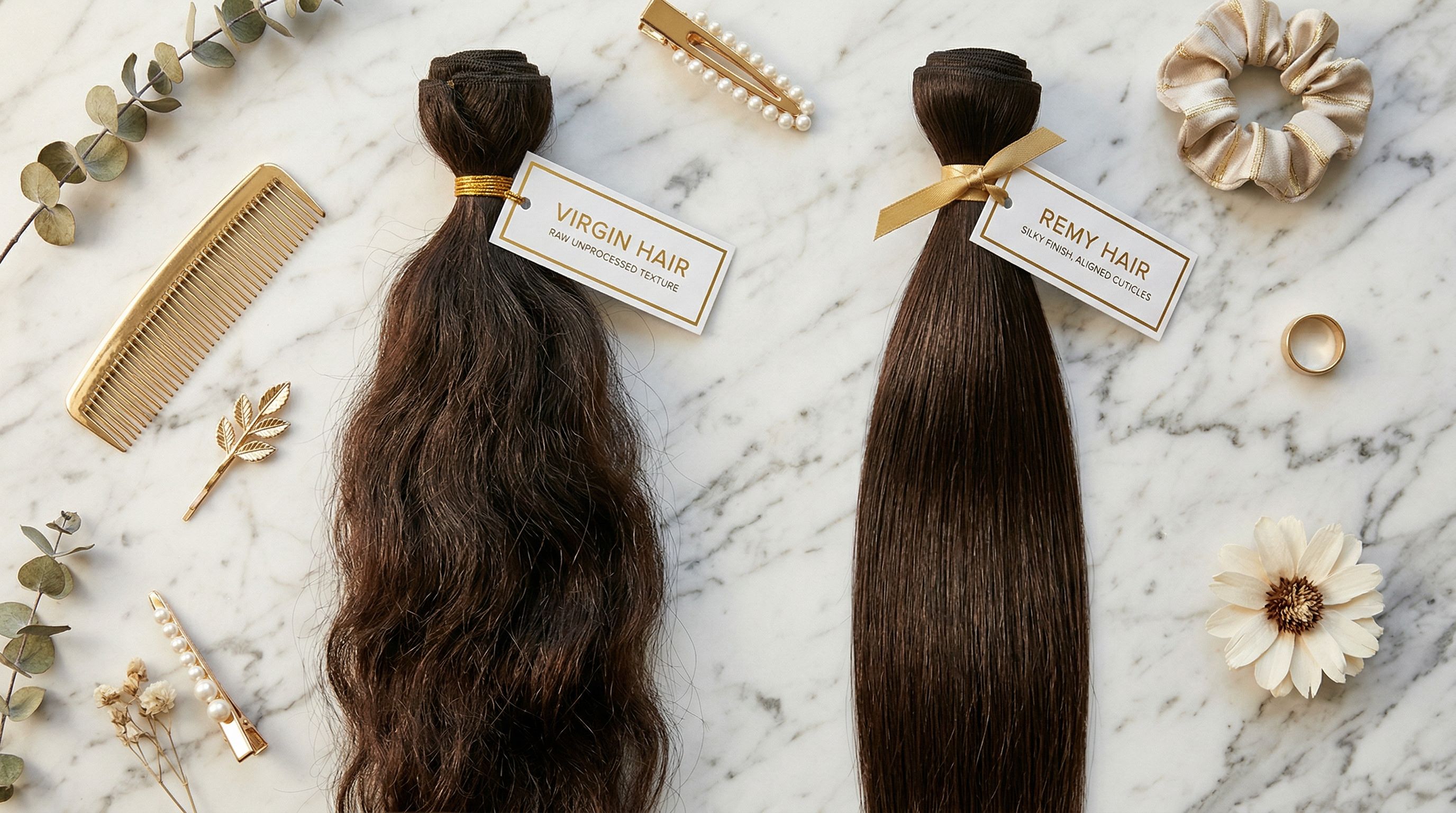 Cheveux Vierges vs Remy Hair : Quelle Différence pour Votre Salon ?