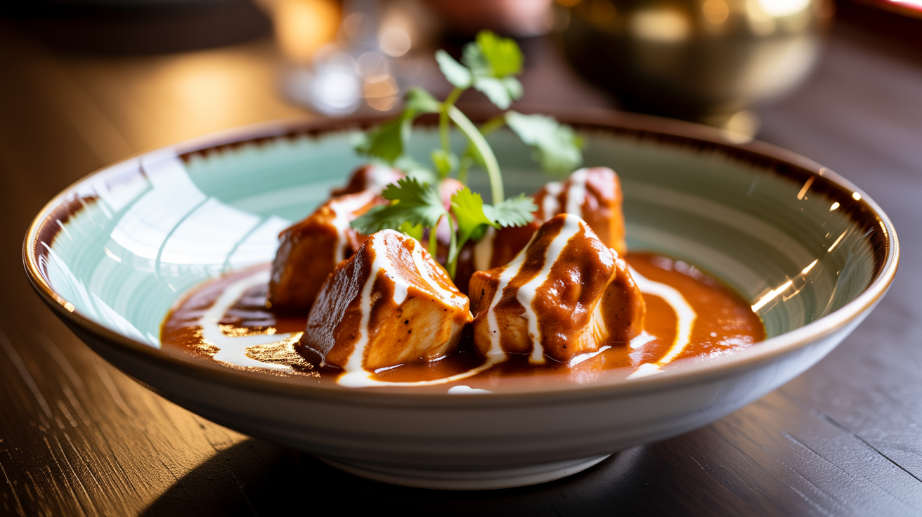 Slow Cooker Chicken Tikka Masala Recipe plated