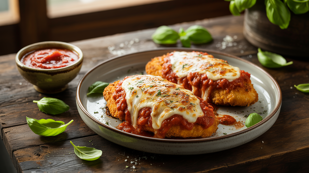 Air Fryer Chicken Parmesan Recipe - Crispy and Easy