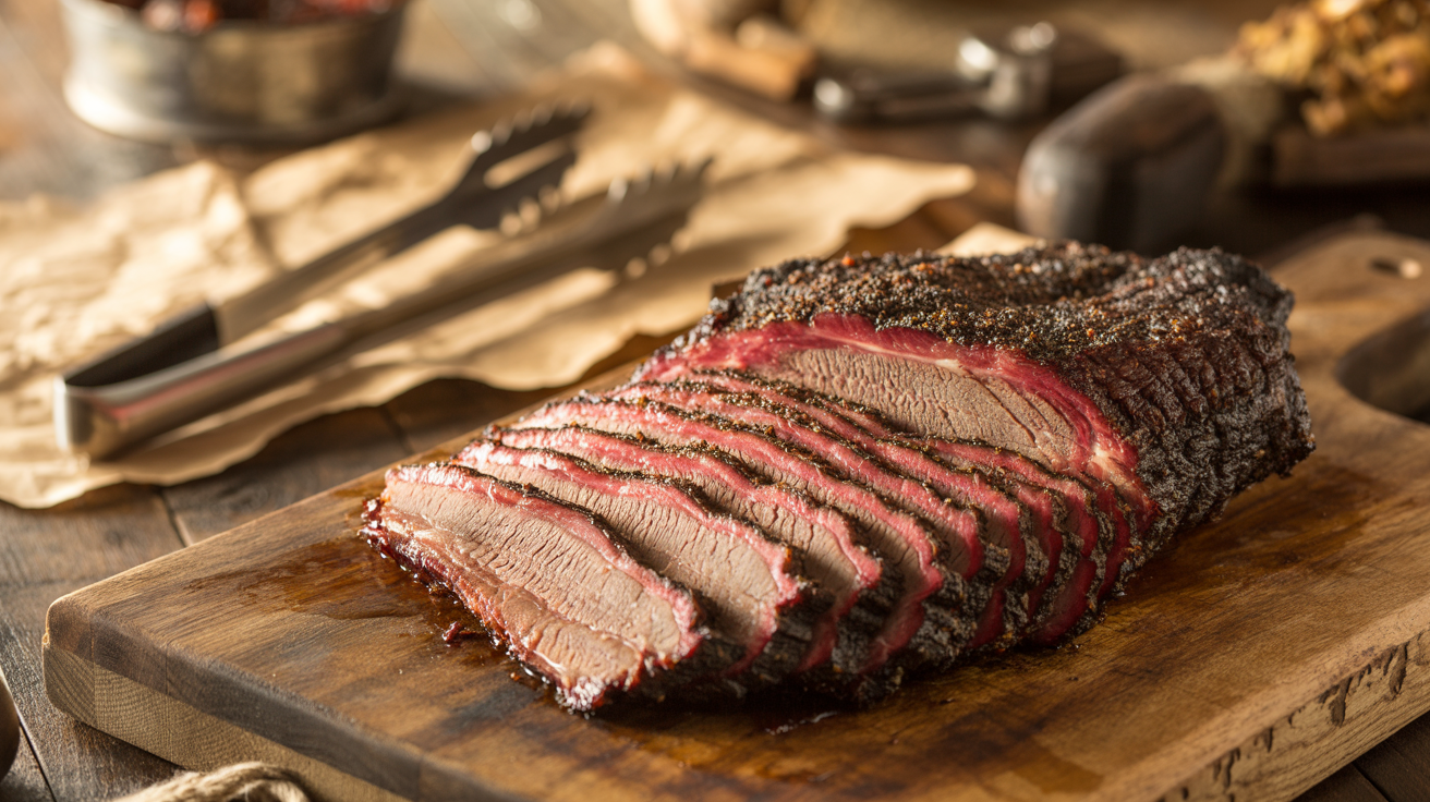 How to Get a Smoke Ring on Brisket: Pitmaster Guide plated