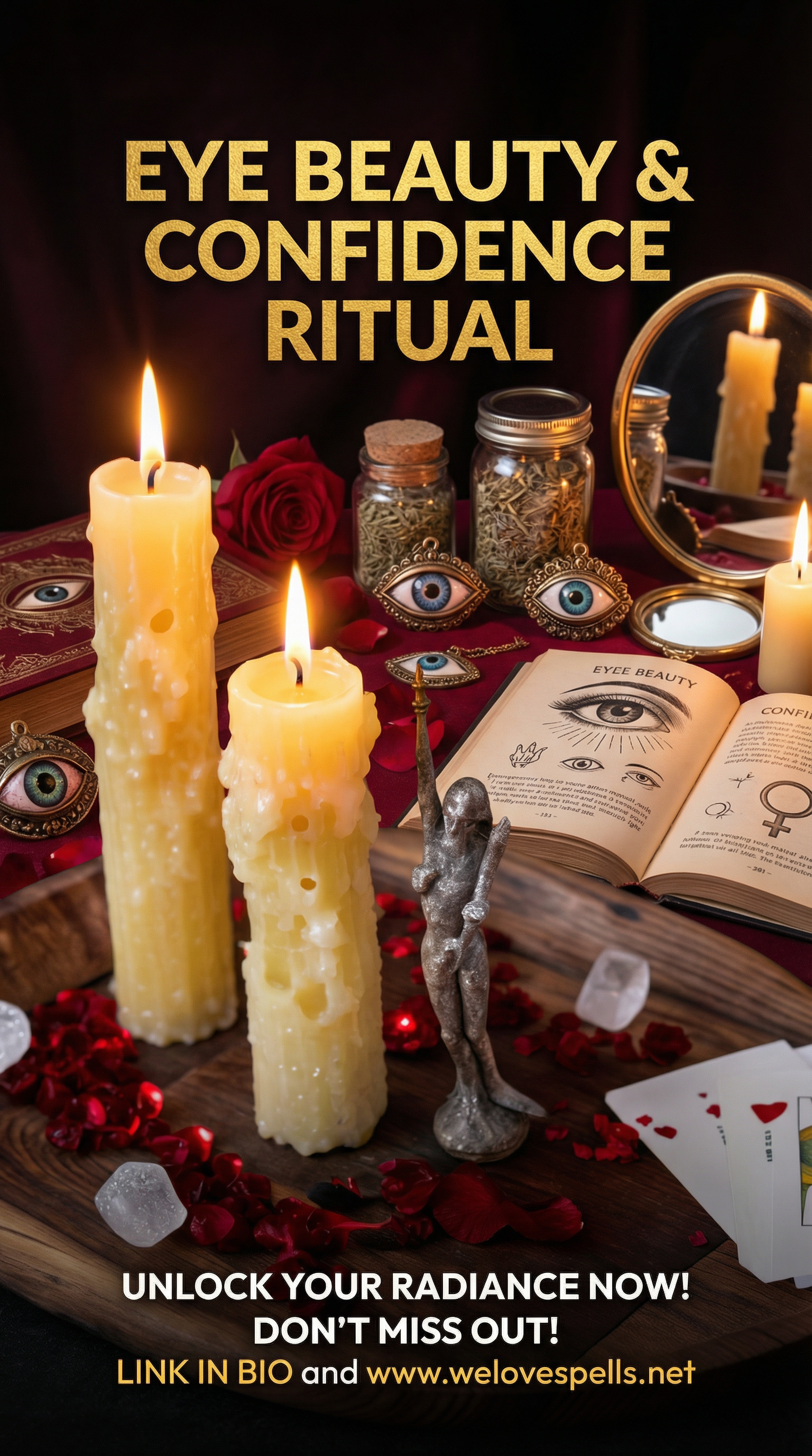 Transformation Eye Ritual energy glow up