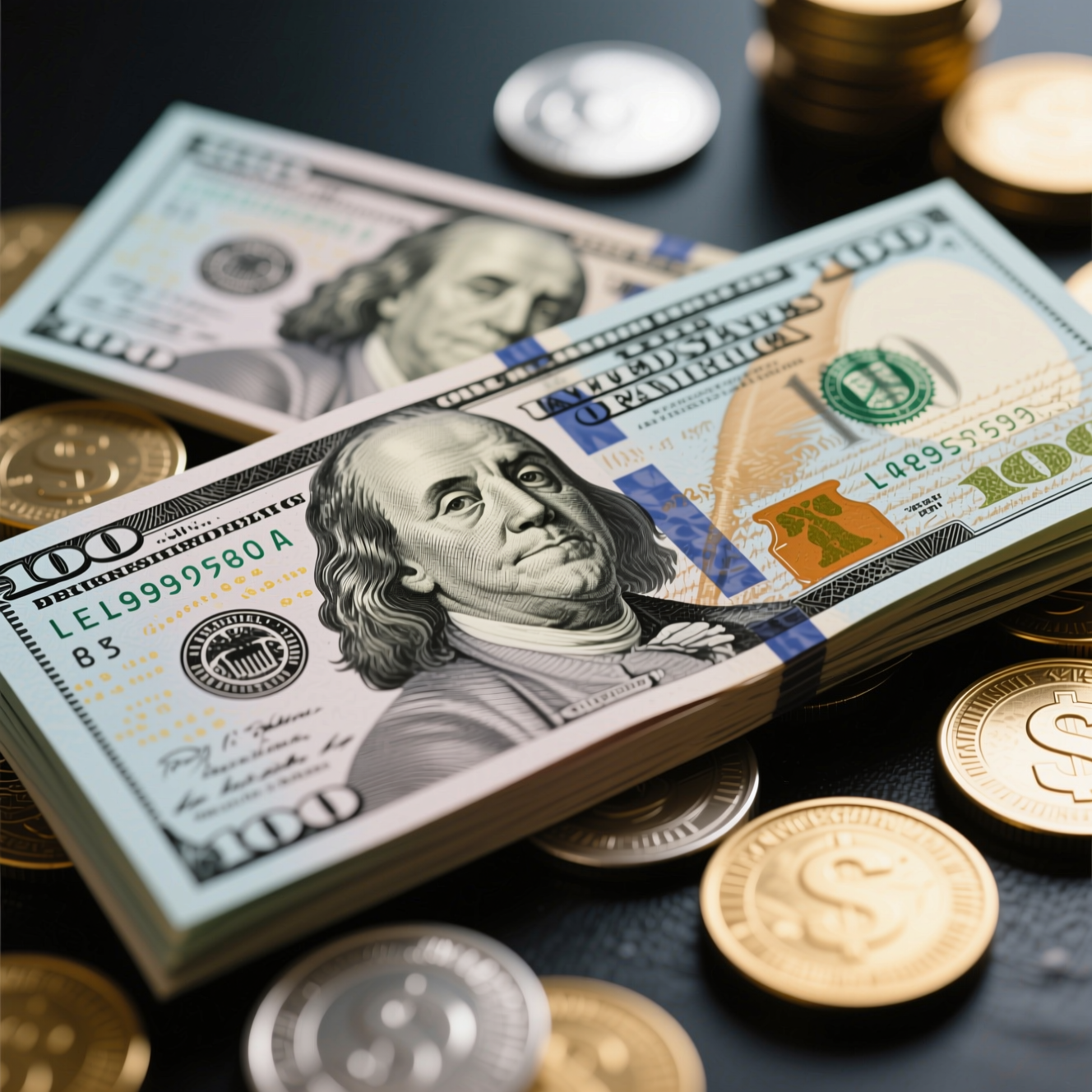 Conclusion, related to money, photorealistic, high quality, sharp