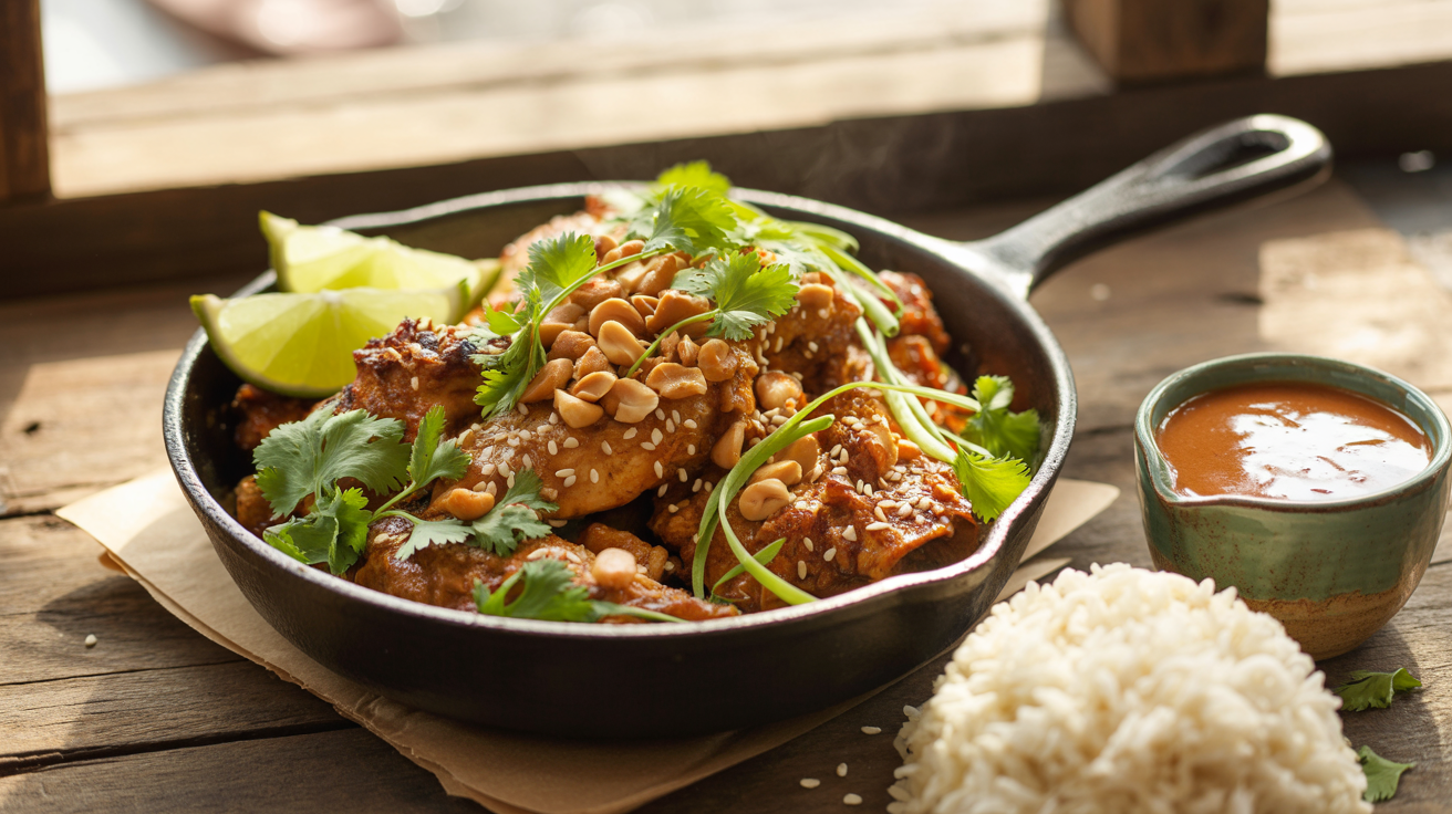 Best Thai Peanut Chicken Recipe Ready in 30 Min