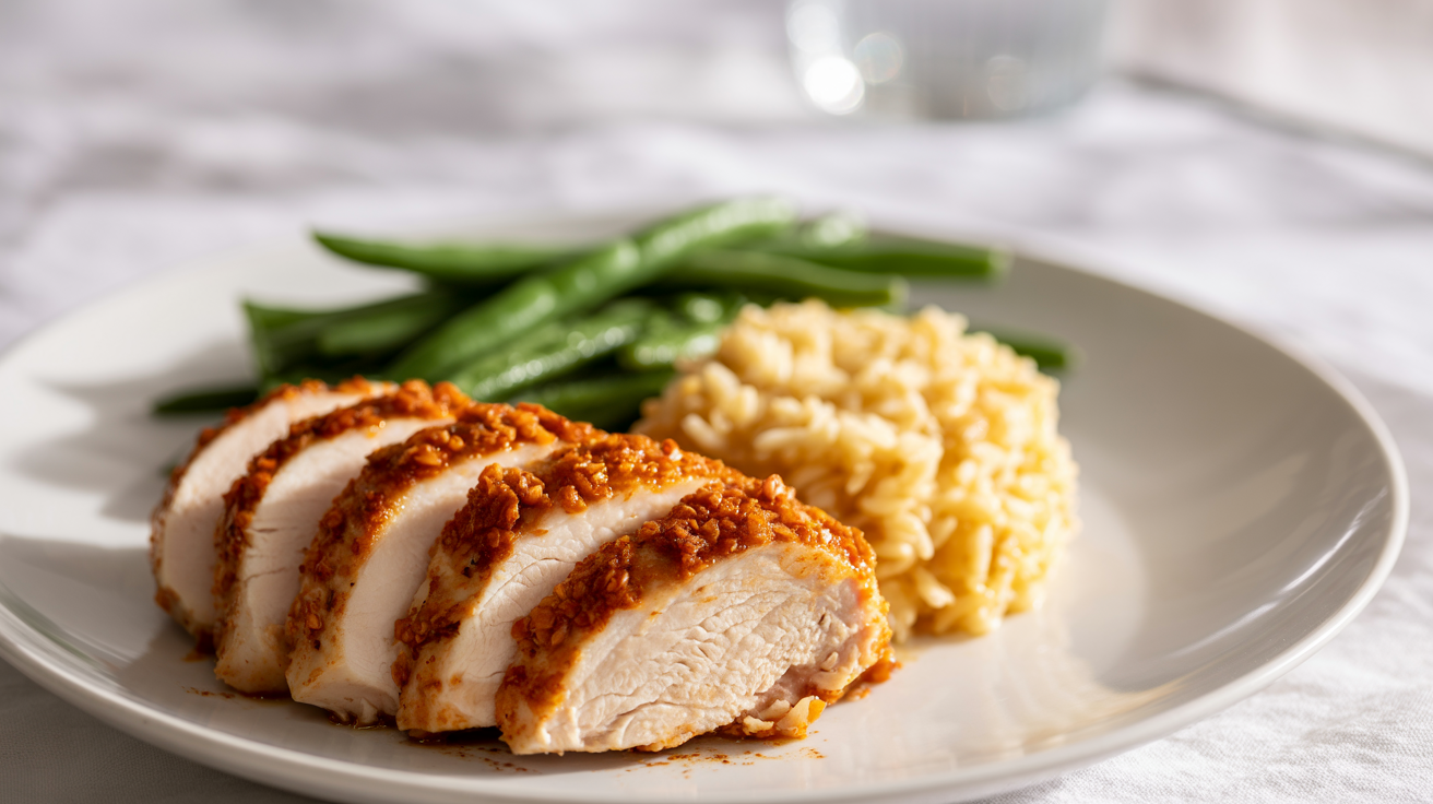 Best Baked Cajun Chicken Recipe - Easy & Flavorful plated