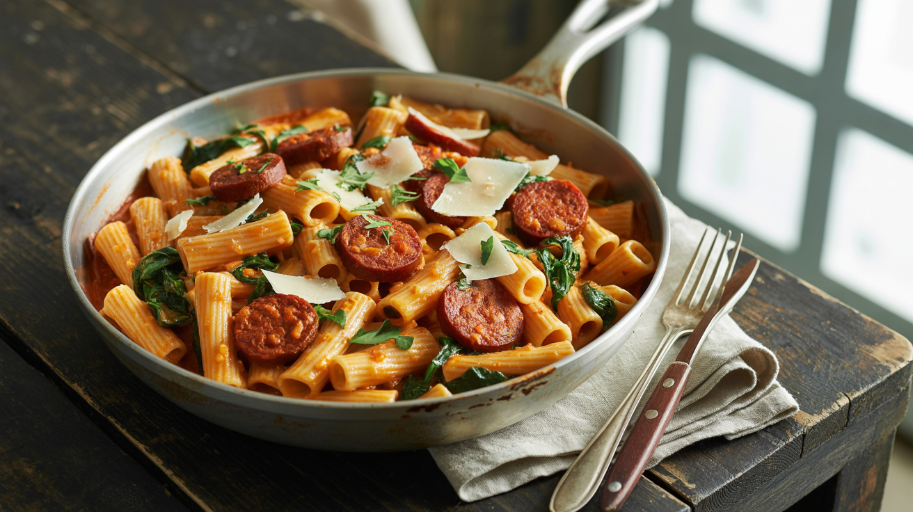 Chorizo Pasta Recipe: Spicy, Bold and Ready in 30 Min