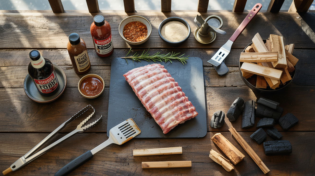 How to Baste Ribs on Grill for Maximum Flavor ingredients
