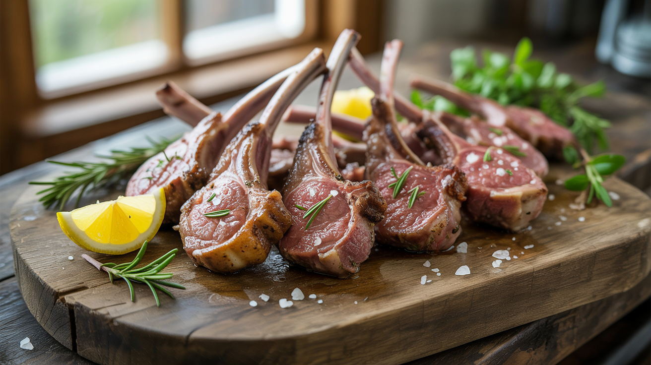 Air Fryer Lamb Chops Recipe - Juicy and Perfect