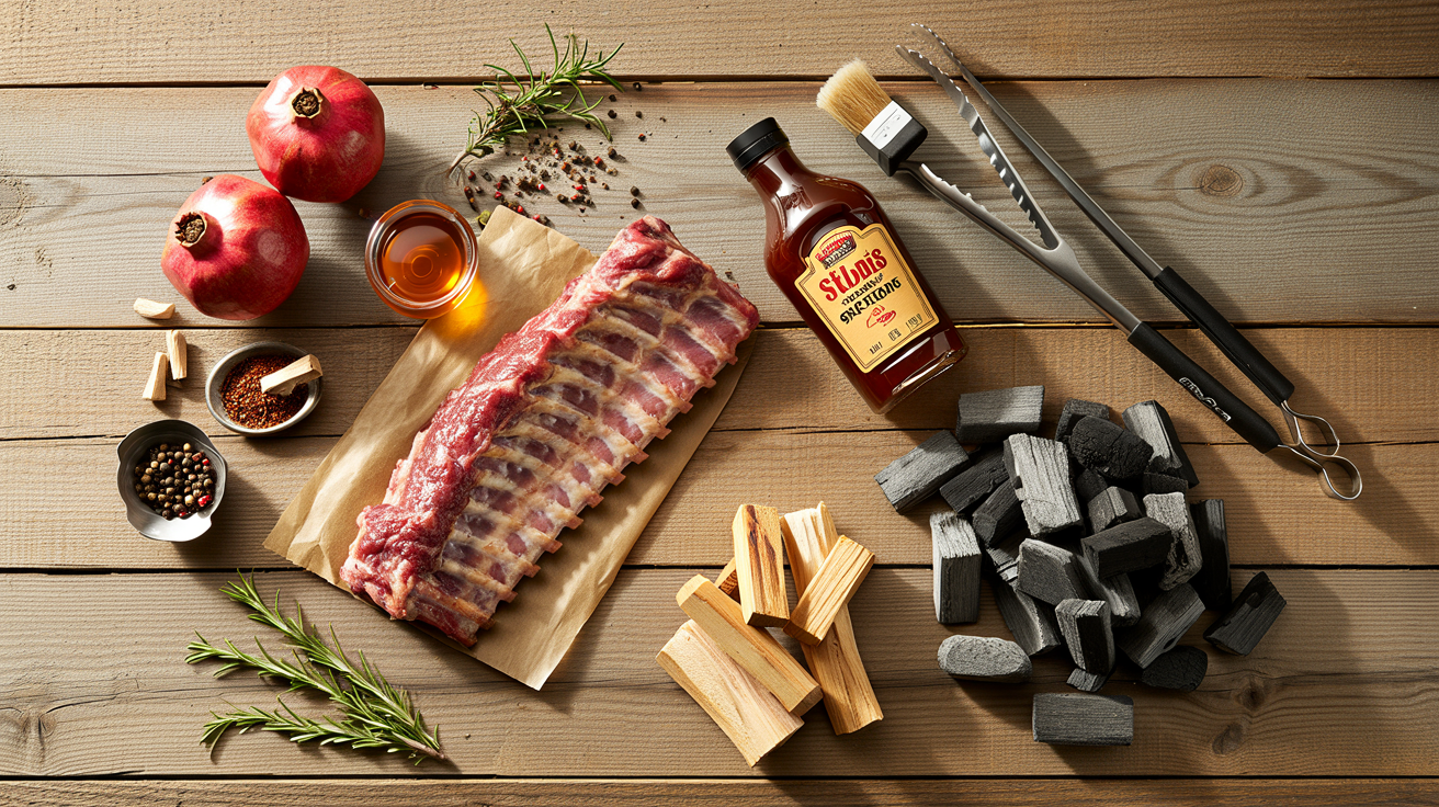 Competition Ribs Recipe: St Louis Style BBQ Perfection ingredients