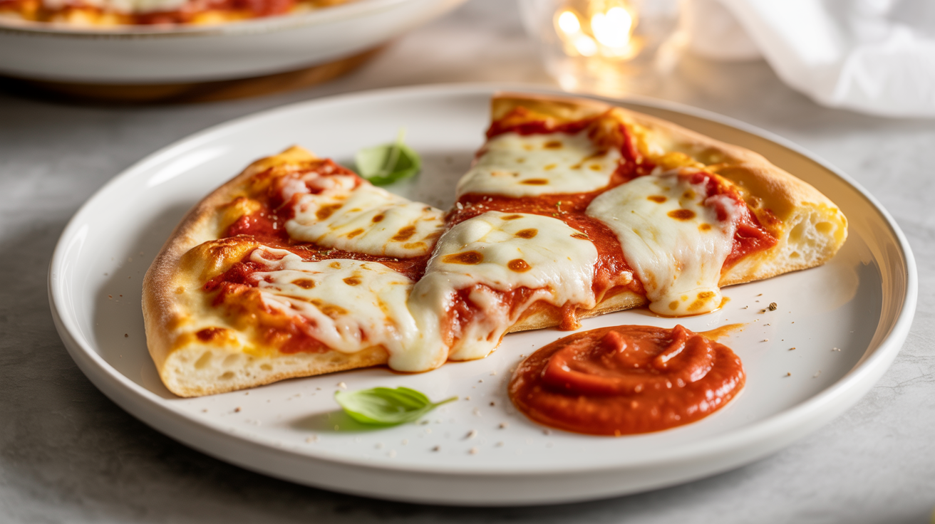 Air Fryer Frozen Pizza Tips for Perfect Results plated