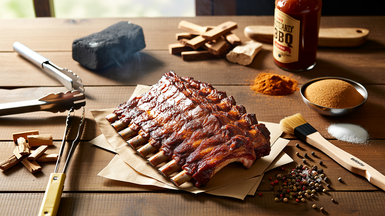 Smoked Country Style Ribs Recipe - Low and Slow BBQ ingredients