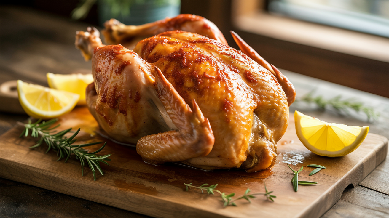 Harissa Roasted Chicken Recipe - Spicy & Flavorful