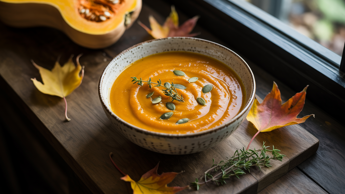 Roasted Butternut Squash Soup Recipe - Creamy & Delicious
