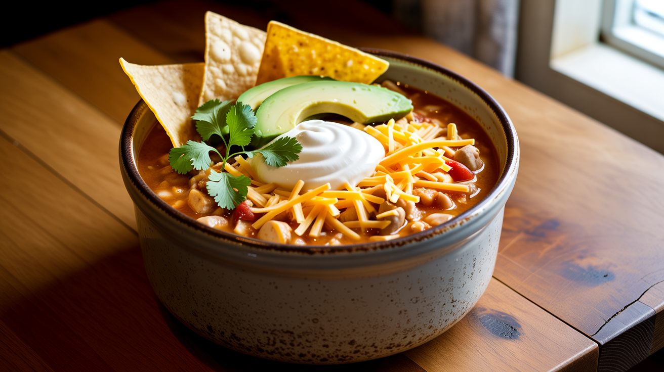 Slow Cooker White Chicken Chili Recipe