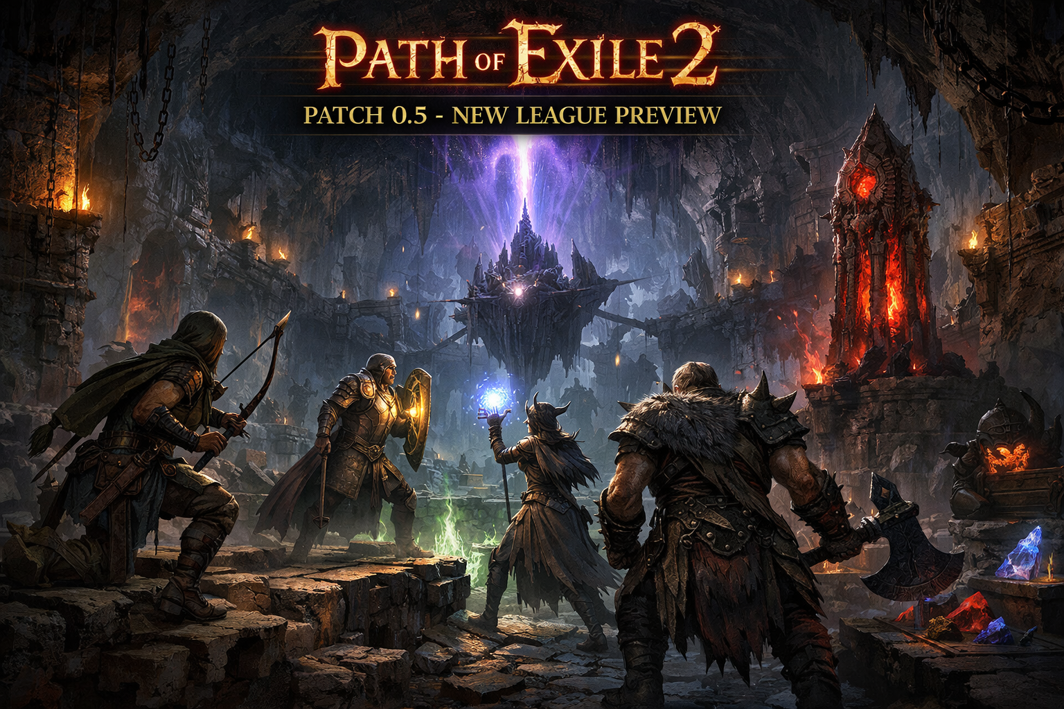 Path of Exile 2 Patch 0.5 attentes nouvelles classes contenu
