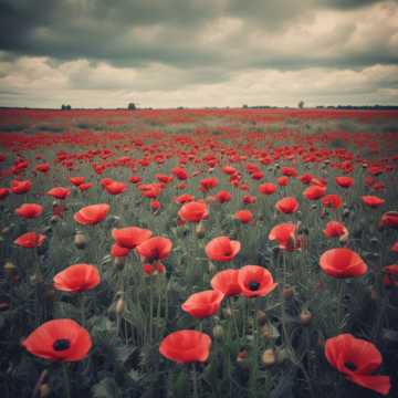 Les Coquelicots Fatigués