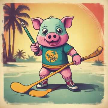 Sean Bascom Hockey Pig