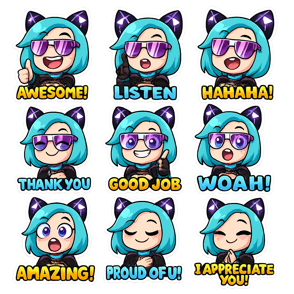 Created using AI Emoji Generator with chibi_emoji_word_1 style in emoji_type category. Generated on October 25, 2025 using Image to Image generation method.