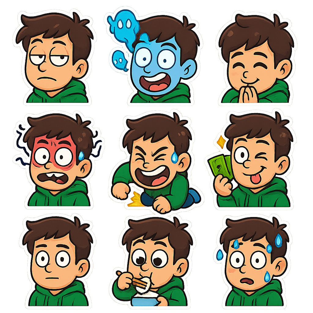 Created using AI Sticker Generator with chibi_character_stickers style in sticker category. Generated on November 15, 2025 using Image to Image generation method.